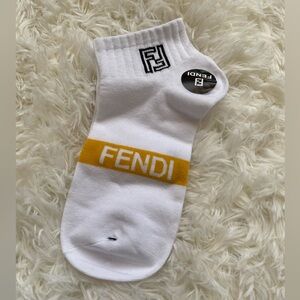 Luxury Fendi Ankle Socks
